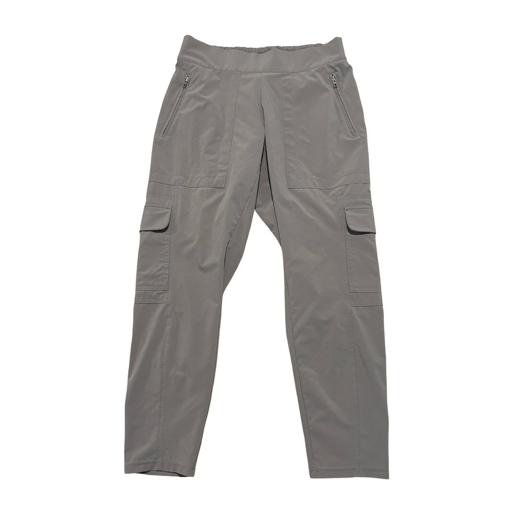 Athleta Cargo Jogger Track Pants Gray Size 4P - 27 x 26